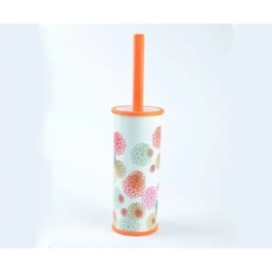 Desenli Klozet Fırça Takımı Yuvarlak ( 1 Adet )