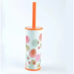 Desenli Klozet Fırça Takımı Yuvarlak ( 6 Adet )