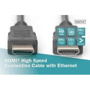 Digitus Ak-330114-020 Hdmı Kablo 2m Siyah