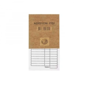 Dilman Adisyon Fişi 8x15 Cm 100 Yaprak