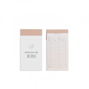 DİLMAN ADİSYON FİŞİ KÜÇÜK ADET