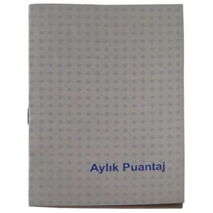 DİLMAN AYLIK BÜYÜK PUANTAJ DEFTERİ