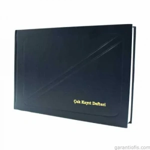 Dilman Çek Kayıt Defteri (17 x 24 cm - 96 Yaprak)