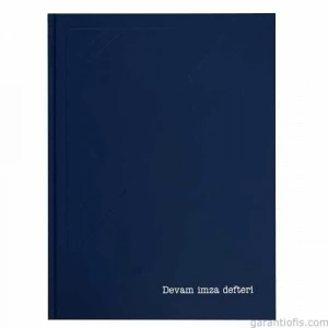 Dilman Ciltli İmza Devam Defteri (96 Yaprak)