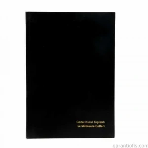 Dilman Ciltli Numaralı Genel Kurul Toplantı ve Müzakere Defteri (96 Yaprak)