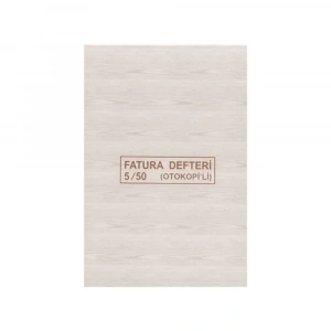 Dilman Fatura Defteri 5-50 3 Nüsha