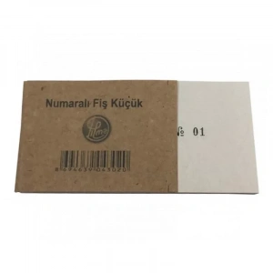 Dilman Numaralı Fiş Küçük