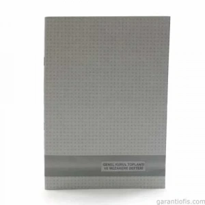 Dilman Numaralı Genel Kurul Toplantı Ve Müzakere Defteri (40 Yaprak)