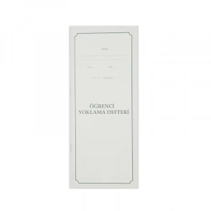 DİLMAN ÖĞRENCİ YOKLAMA DEFTERİ