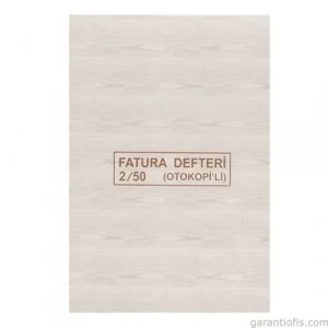 Dilman Otokopili Fatura (2/50 - 2 Nüsha)
