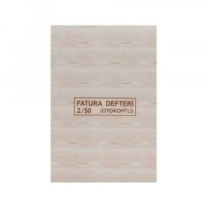 Dilman Otokopili Fatura Defteri 2-50 3 Nüsha