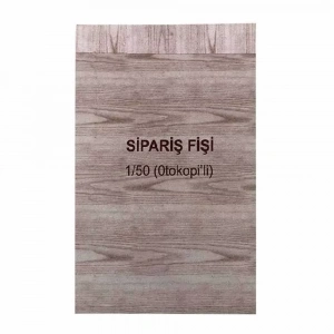 Dilman Otokopili Sipariş Fişi 1-50