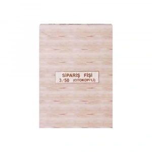 Dilman Otokopili Sipariş Fişi 3-50 2 Nüsha