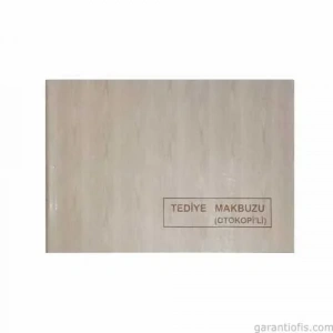 Dilman Otokopili Tediye Makbuzu (3 Nüsha)