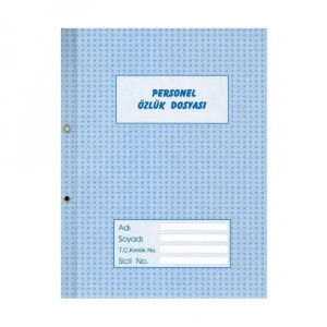 Dilman Personel Özlük Dosyası (karton Kapak)