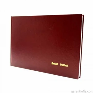 Dilman Senet Kayıt Defteri (17 X 24 Cm - 96 Yaprak)