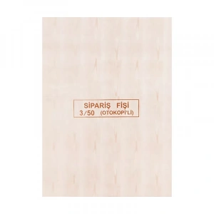 Dilman Sipariş Fişi 3x50 3 Nüsha