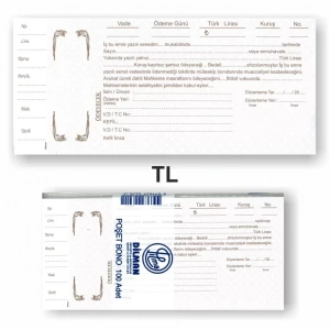 Dilman Tl Senet Koçanı 100 Lü