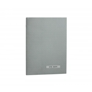 Dilman Üye Kayıt Defteri Karton Kapak 40lı