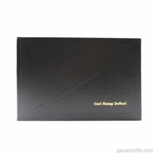 Dilman Yan Cari Hesap Defteri (17 x 24 cm - 192 Yaprak)