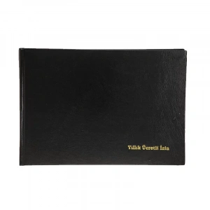 DİLMAN YILLIK İZİN DEFTERİ 96 YAPRAK 20x28