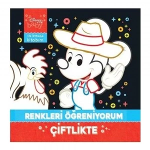 Disney Baby - İlk Boyama Kitabım Renkleri Öğreniyorum Çiftlikte