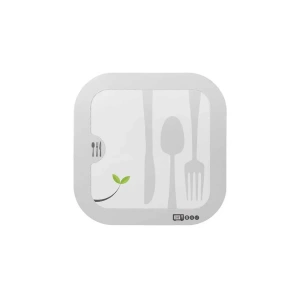 Dmr01 Sıcağa Dayanıklı Karton Gıda Kabı Kapağı - 50 Adet