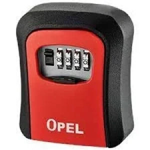 Duvara Monte Anahtar Kutusu Kırmızı