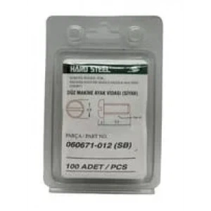 Düz Makine Ayak Vidası Siyah / 060671-012 100ADET