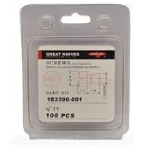 Düz Makine Büyük Mekik Vidası / 183389-001 100ADET