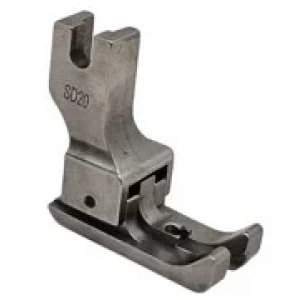 Düz Makine Geniş Tabanlı Çiftli Çima Ayak 2mm / SD20