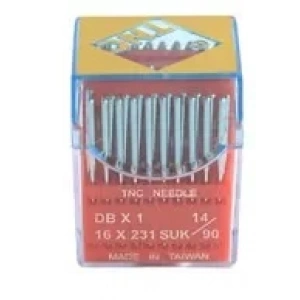 Düz Makine İnce Dip Dikiş İğnesi / DBX1 SUK 14/90 100ADET