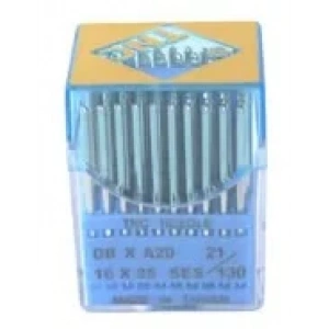 Düz Makine İnce Dip Dikiş İğnesi / DBXA20 (DBX1) SES 21/130 100ADET