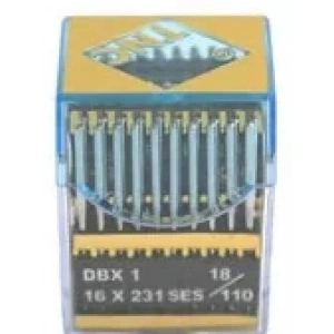 Düz Makine İnce Dip Yanmaz Dikiş İğnesi / DBX1 SES PVD 18/110 100ADET