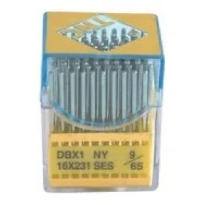 Düz Makine İnce Dip Yanmaz Dikiş İğnesi / DBX1 SES PVD 9/65 100ADET