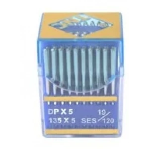 Düz Makine Kalın Dip Yanmaz Dikiş İğnesi / DPX5 SES PVD 19/120 100ADET