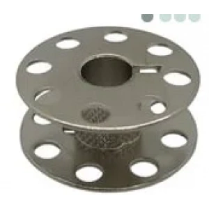 Düz Makine Metal Beyaz Tırnaklı-İçi Tırtıklı Masura / 270010QWS(3S)