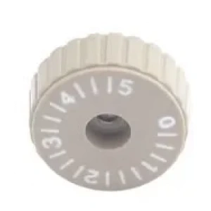 Düz Makine Plastik Numaratör / 229-40506