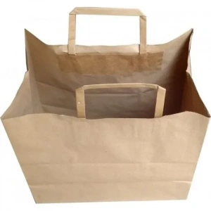 DÜZ SAPLI KAĞIT HEDİYE VE ALIŞVERİŞ ÇANTASI (28X17X29) ADET SEÇMELİ 1000 adet