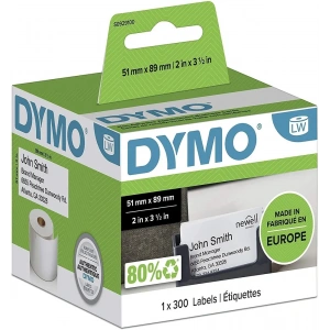 DYMO 51x89mm İsim Kartı/Yaka Kartı Etiketi (S0929100)