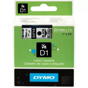 Dymo 53710 Şeffaf/siyah D1 Yedek Şerit (24 Mm X 7 Mt)