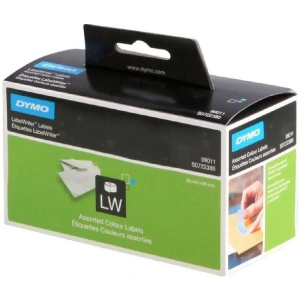 DYMO 99011 LW Renkli Adres Etiketi 89x28mm / 520 li Paket