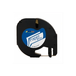 Dymo Letratag Muadil Plastik Şerit 12mm X 4mt Beyaz