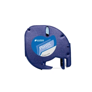 Dymo Muadil Plastik ŞEFFAF Etiket 10 Adet 12 mm x 4 m şerit etiket