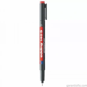 Edding 140s Kırmızı Permanent Asetat Kalemi
