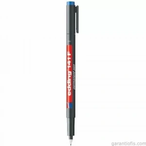 Edding 141 F Mavi Asetat Kalemi (Permanent Kalem)