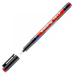 Edding 141f Asetat Kalemi 0.6mm Kırmızı