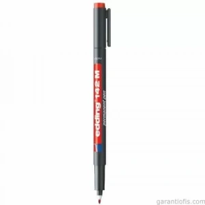 Edding 142M Kırmızı Permanent Asetat Kalemi