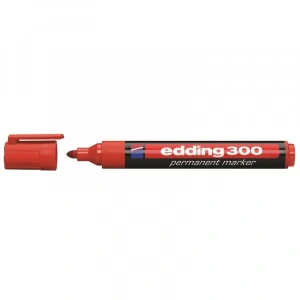 EDDİNG 300 KIRMIZI PERMANENT MARKER KALEM
