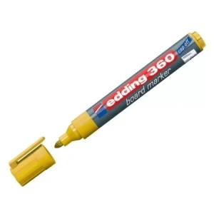 Edding 360 Beyaz Tahta Kalemi Sarı